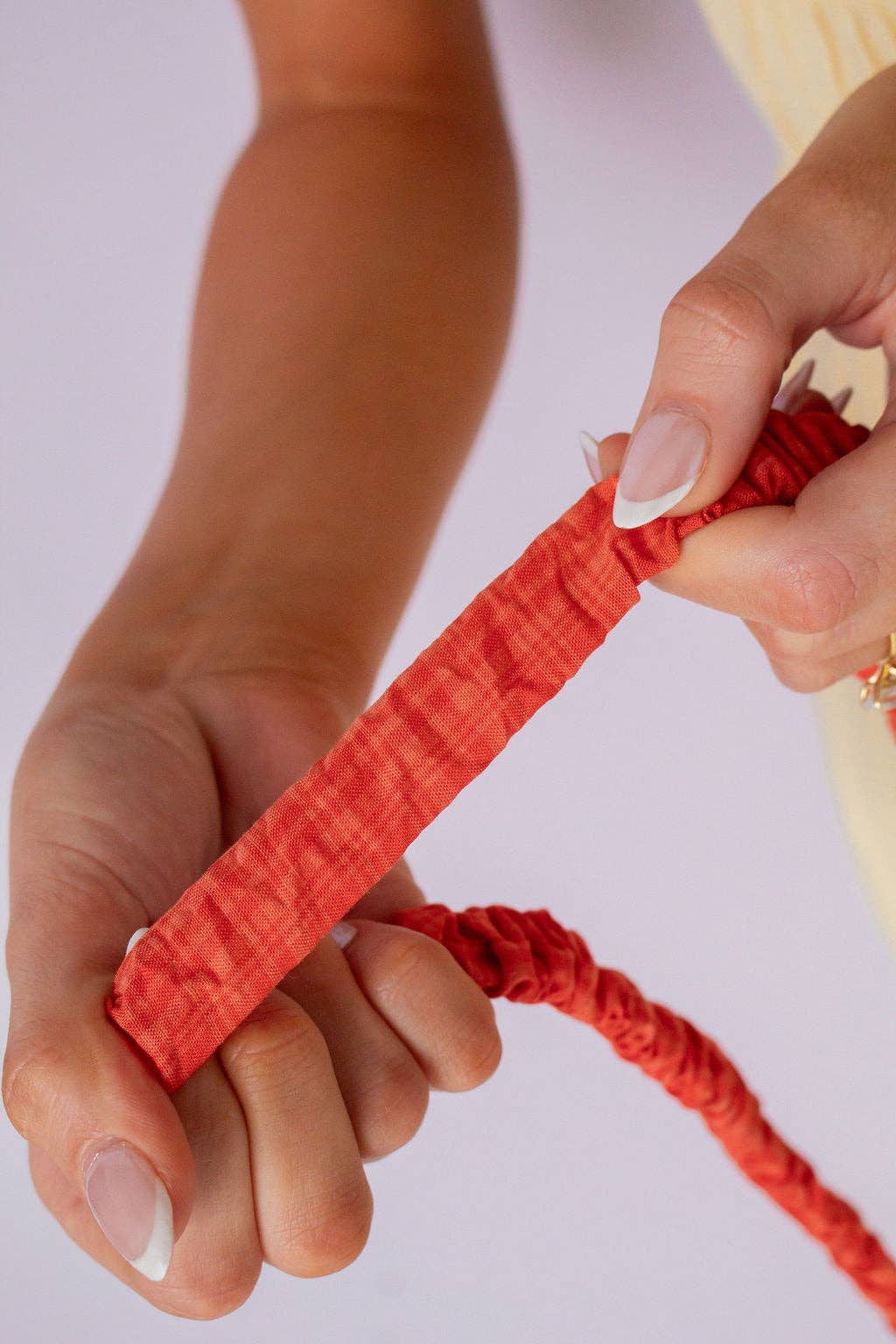 Fireside Gingham Lanyard