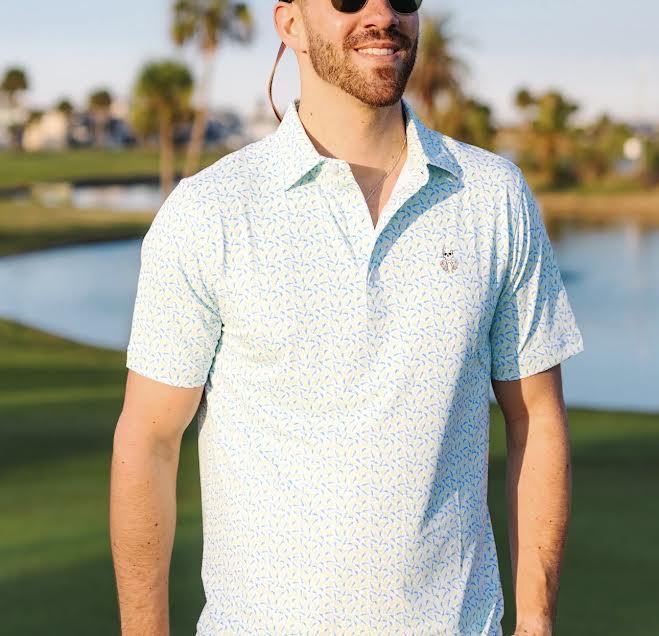Mahi Mahi Saltwater Soul Men's Polo