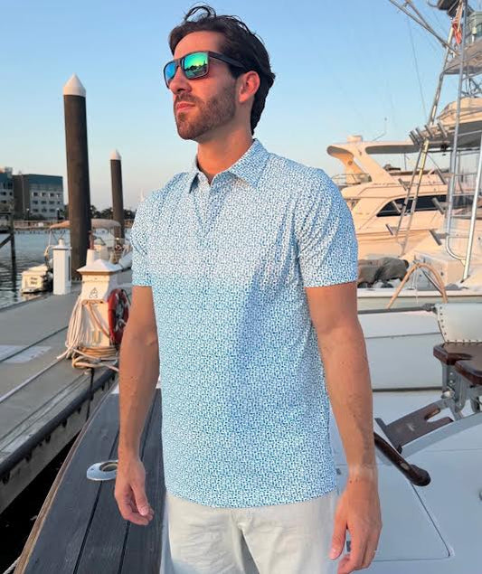 Sip Happens Saltwater Soul Men's Polo