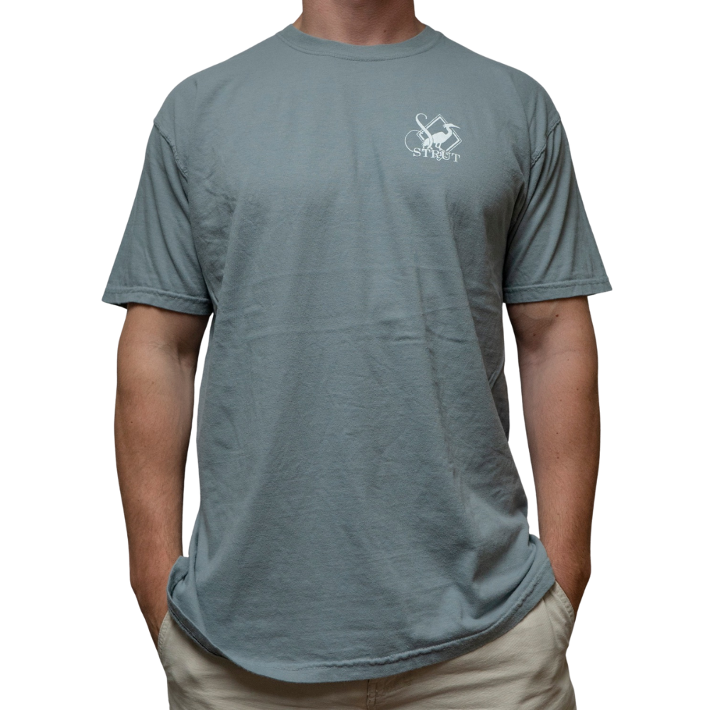 The Crew Granite Short-Sleeve T-Shirt: Granite / L
