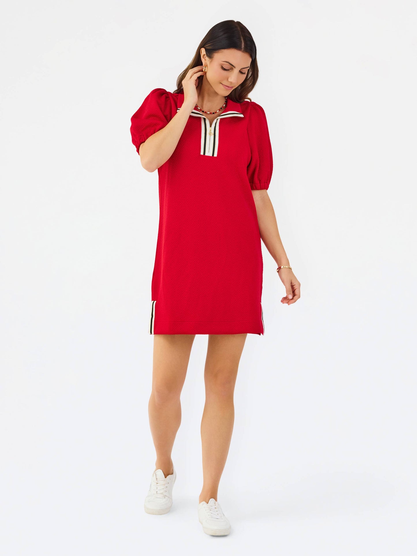 Andie Dress | Red + Black