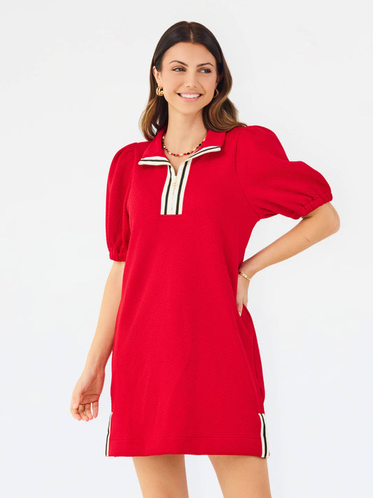 Andie Dress | Red + Black