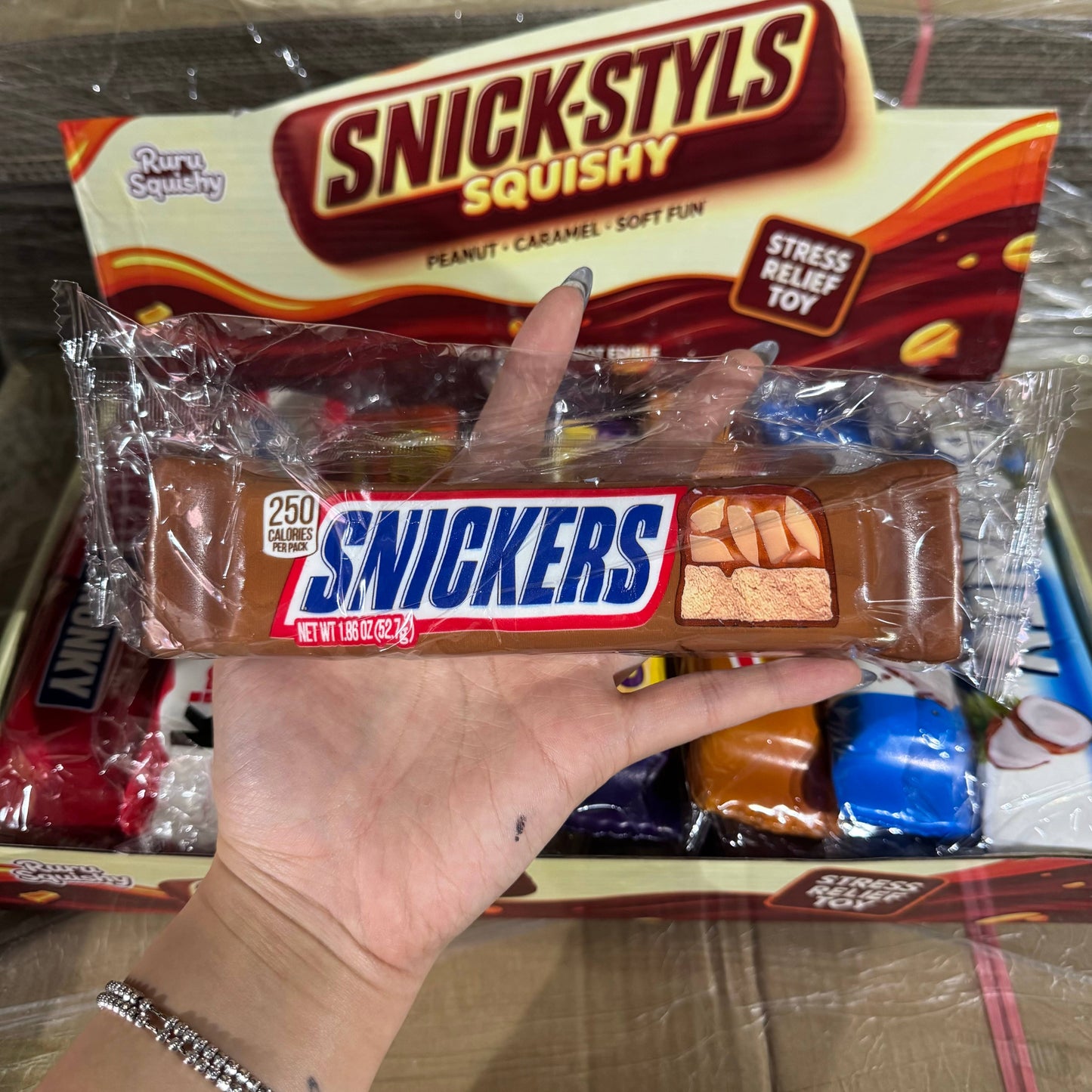 Squishy Foam Assorted Chocolate Bar Toy 16pc | BR009