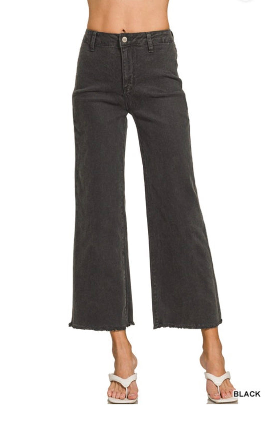 Black Zenana Frayed