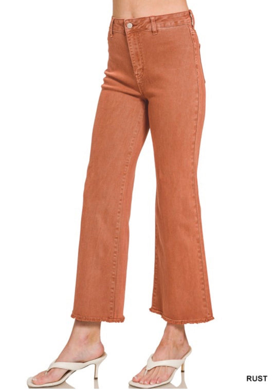 Rust Zenana Frayed