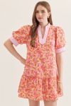 Pink Floral Dress